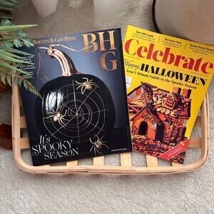 Halloween Magazines BHG and Celebrate